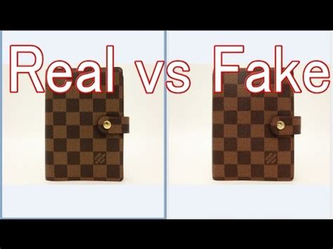 louis vuitton agenda pm fake vs real|louis vuitton scam.